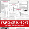 Prisoner B-3087 Novel Study <h5><b>Grades:</b> 5-8 </h5>