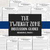 The Twilight Zone Discussion Guides (season 2, pack 1) <h5><b>Grades:</b> 6-10 </h5>