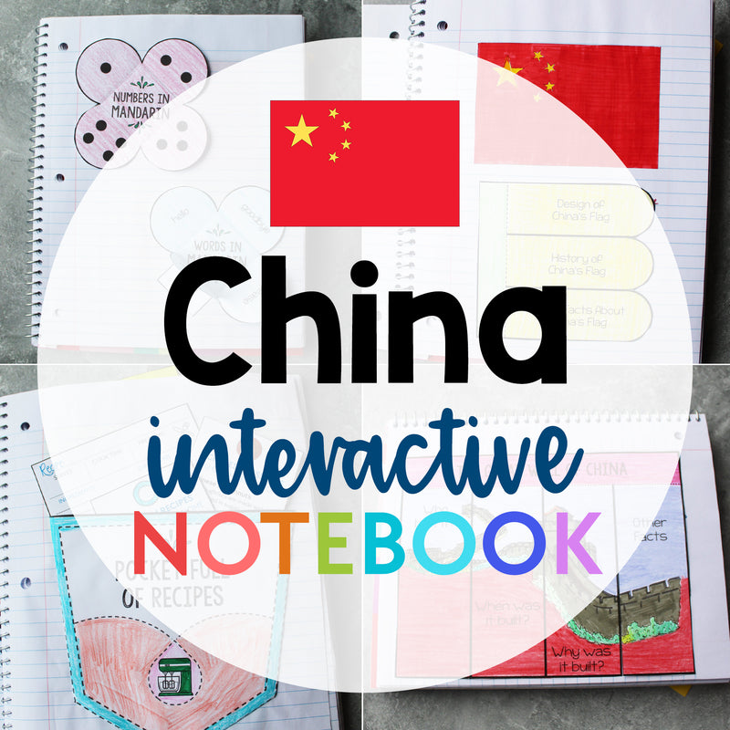 China Interactive Notebook <h5><b>Grades:</b> 2-5 </h5>