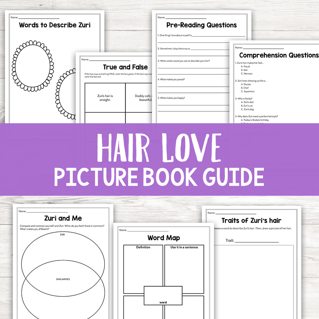 Hair Love Picture Book Guide