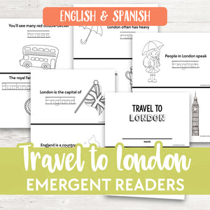 My Book about London - English & Spanish