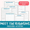 Meet the Robinsons Movie Study <h5><b>Grades:</b> 3-6 </h5>