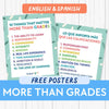 10 Things That Matter More Than Grades (English and Spanish)