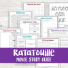 Ratatouille Movie Study Guide