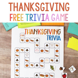 Thanksgiving Trivia Game