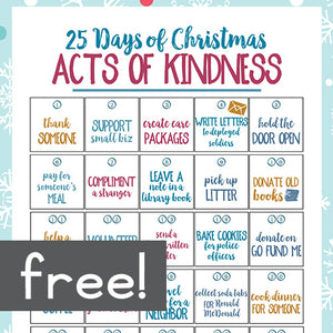 Christmas Acts of Kindness Countdown