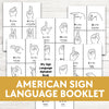 American Sign Language Booklet