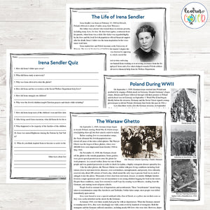 The Courageous Heart of Irena Sendler Movie Study <h5><b>Grades:</b> 6-8 </h5>