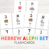 Hebrew Aleph Bet Flashcards