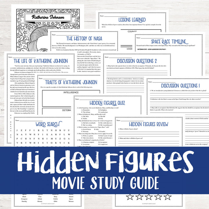 Hidden Figures Movie Guide – Learn in Color