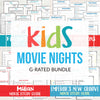 Kids Movie Night Bundle (G Rated)  <h5><b>Grades:</b> 4-6 </h5>