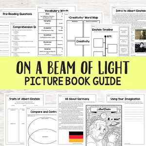 On a Beam of Light Book Study Guide <h5><b>Grades:</b> 3-6 </h5>