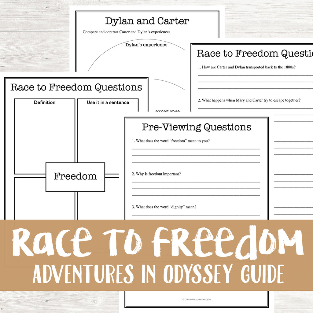 Race To Freedom: Adventures in Odyssey Movie Guide
