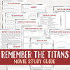 Remember the Titans Movie Study  <h5><b>Grades:</b> 5-9</h5>