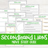 Secondhand Lions Movie Study <h5><b>Grades:</b> 4-7 </h5>