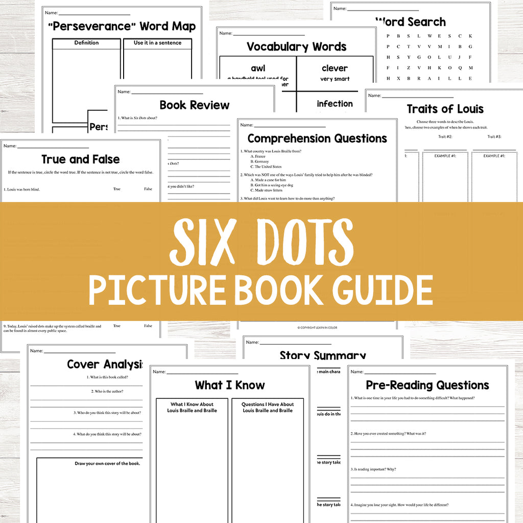 Six Dots Book Guide