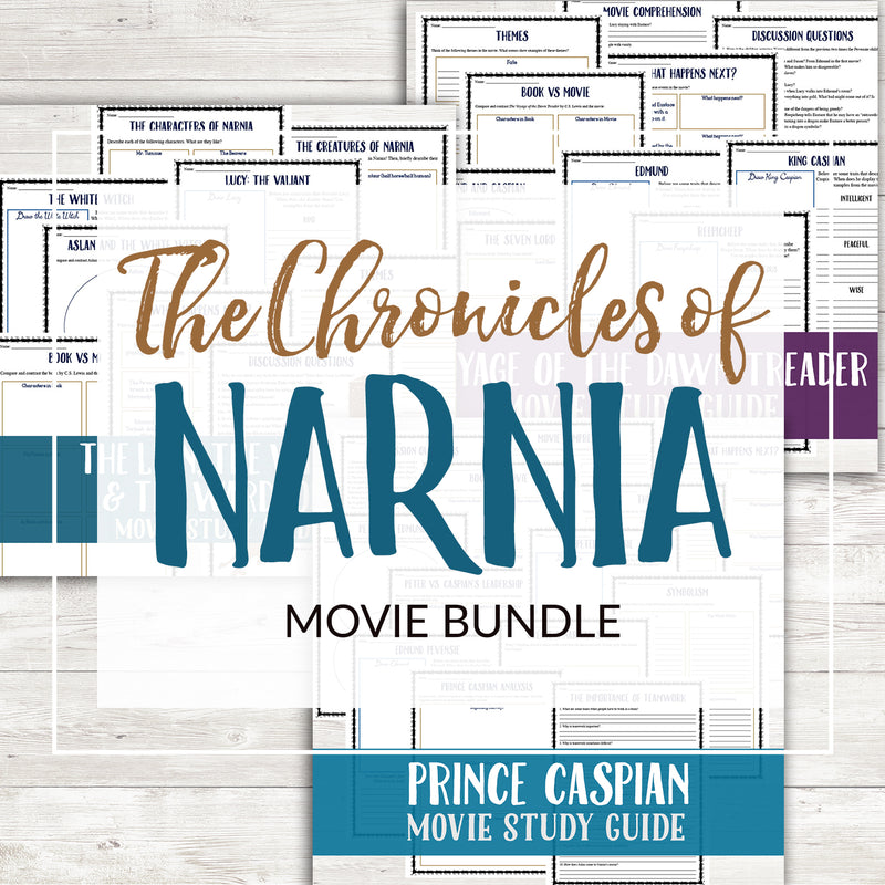 The Chronicles of Narnia Movie Bundle <h5><b>Grades:</b> 6-8 </h5>