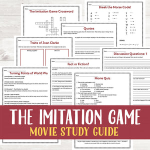 The Imitation Game Movie Study <h5><b>Grades:</b> 7-9 </h5>